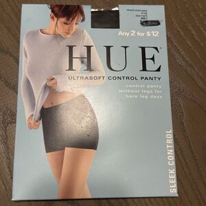 Hue Skinny Shaper Panty Size 3 Natural  5975  Sleek Control No Leg Shapewear